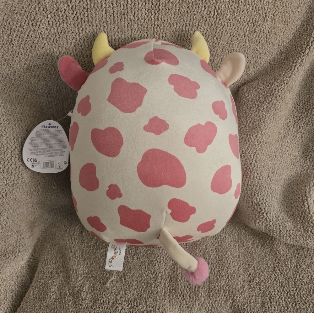 *LIMITED EDITION* ORIGINAL SQUISHMALLOWS Evangelica Valentine's Day Pink Cow - Picture 3 of 6